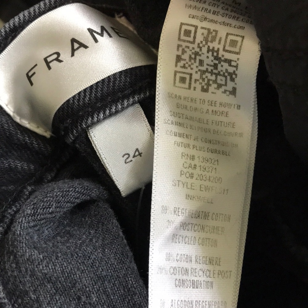 Frame easy wide flare jeans Inkwell 24 - Picture 16 of 16
